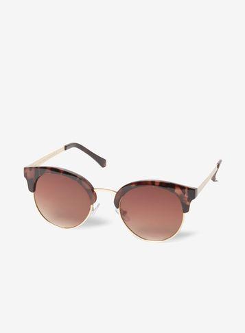 Dorothy Perkins Tortoise Round Clerk Master Sunglasses