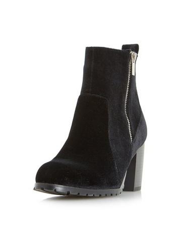 *head Over Heels By Dune Black 'pippaa' Ankle Boots