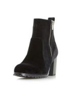 *head Over Heels By Dune Black 'pippaa' Ankle Boots