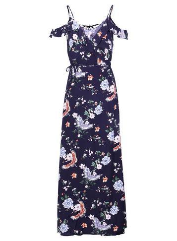 Dorothy Perkins *izabel London Navy Maxi Dress