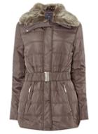 Dorothy Perkins *tall Grey Luxe Padded Coat.