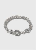Dorothy Perkins Silver Linked Chain Bracelet