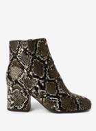 Dorothy Perkins Wide Fit Multi Colour 'aubree' Heeled Boots