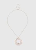Dorothy Perkins Rose Gold Resin Ring Necklace