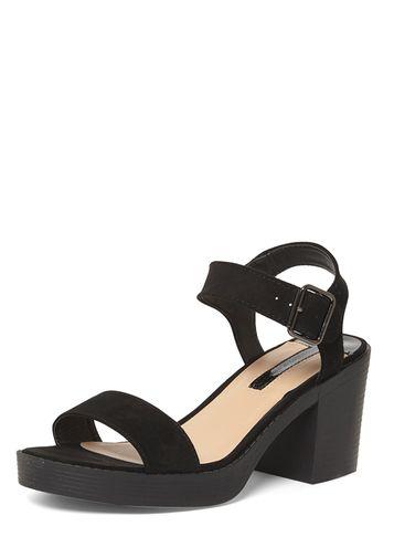 Dorothy Perkins Black 'soar' Chunky Sandals