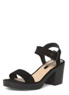 Dorothy Perkins Black 'soar' Chunky Sandals
