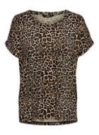 *only Multi Coloured Leopard Print Top
