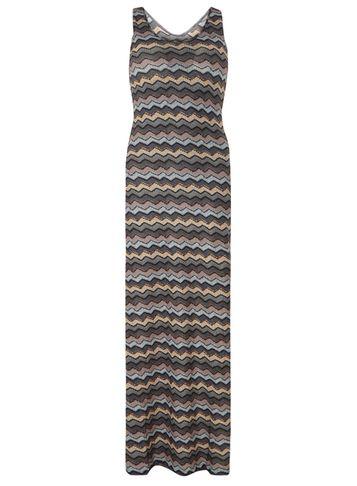 Dorothy Perkins *mela Grey Zig Zag Maxi Dress