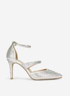 *showcase Silver Gingera Court Shoes