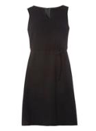 Dorothy Perkins Black Skinny Belt Dress