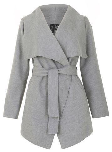 Dorothy Perkins *izabel London Light Grey Jacket