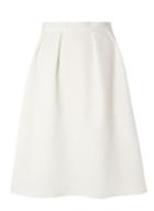 Dorothy Perkins White Textured Full Skirt