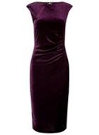 Dorothy Perkins *billie & Blossom Tall Purple Velour Dress