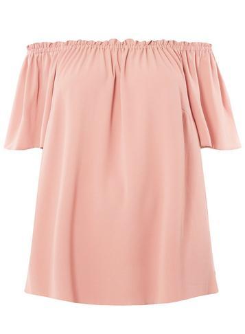 Dorothy Perkins *dp Curve Pink Rose Bardot Top