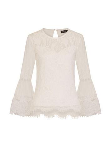 Girls On Film *girls On Film White Floral Top