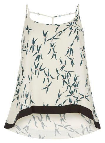 Dorothy Perkins *vero Moda Cream Floral Cami Top