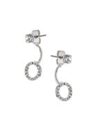Dorothy Perkins Circle Front And Back Earrings