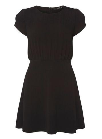 Dorothy Perkins *only Black Frill Sleeve Dress