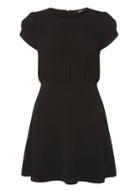 Dorothy Perkins *only Black Frill Sleeve Dress