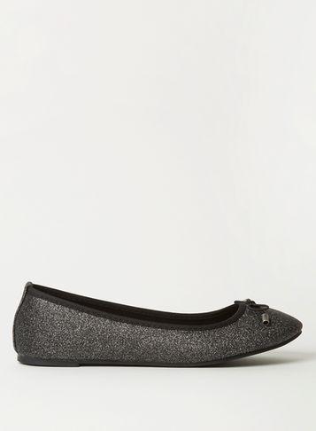 Dorothy Perkins Pewter Glitter 'pandora' Pumps