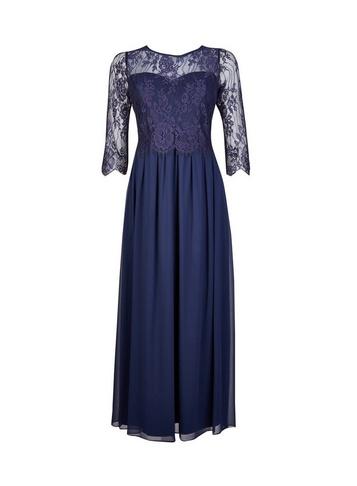 *showcase Petite Navy 'rosaline' Maxi Dress