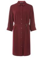 Dorothy Perkins Berry D-ring Waist Shirt Dress