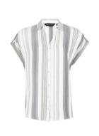 Dorothy Perkins Sage Stripe Print Shirt