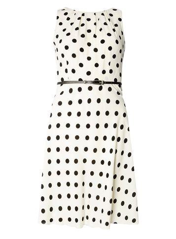 Dorothy Perkins *billie & Blossom Monochrome Spot Dress