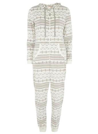 Dorothy Perkins Cream Fairisle Onesie