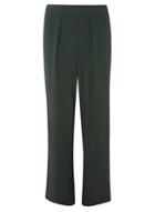 Dorothy Perkins Green Popcorn Palazzo Trousers