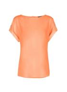 Dorothy Perkins Apricot Button T-shirt
