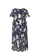 Dorothy Perkins *dp Curve Blue Tie Dye Pint Dress