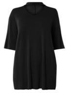 Dorothy Perkins Dp Curve Black Choker T-shirt