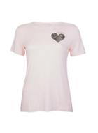 Dorothy Perkins Blush Amore Leopard Motif T-shirt