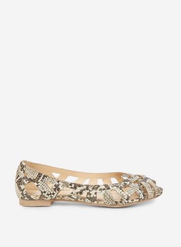 Dorothy Perkins Multi Colour 'perla' Snake Print Pumps