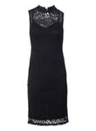 *izabel London Black Lace Bodycon Dress