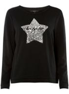 Dorothy Perkins *vero Moda Black Christmas Knitted Jumper