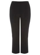 Dorothy Perkins Dp Curve Black Formal Tailored Bootcut Trousers