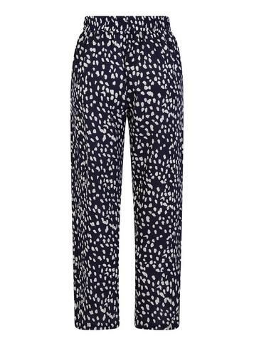 Girls On Film *girls On Film Navy Print Wide Trousers