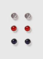 Dorothy Perkins 3 Pack Multi Coloured Cats Eye Earrings