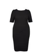 Dorothy Perkins *dp Curve Black Textured Bodycon Dress