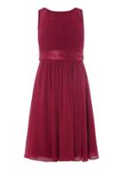 Dorothy Perkins *showcase Tall Berry Red Beth Prom Dress