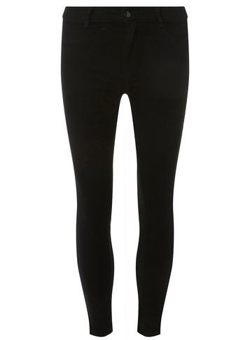 Dorothy Perkins Petite Black 'frankie' Super Soft Skinny Jeans