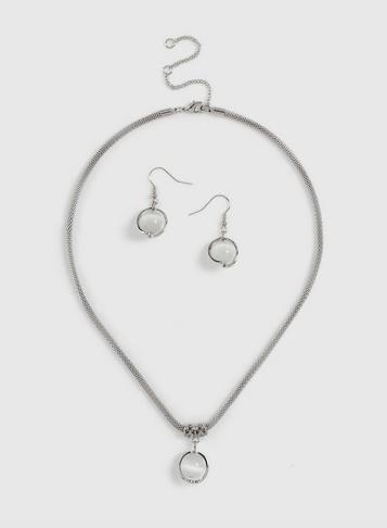 Dorothy Perkins Statement Necklace And Earrings