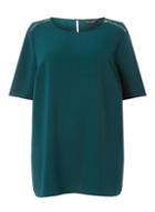 Dorothy Perkins *dp Curve Green Short Sleeve Soft T-shirt