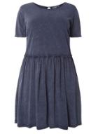 Dorothy Perkins *juna Rose Blue Washed Denim Skater Dress