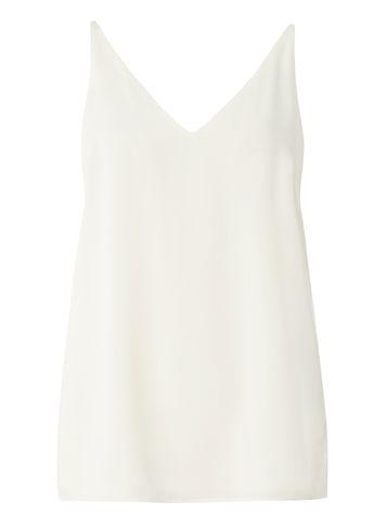 Dorothy Perkins *tall Ivory Deep V Neck Cami Top