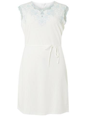 Dorothy Perkins *juna Rose Curve White Lace Shift Dress
