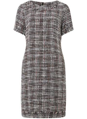 Dorothy Perkins Navy And Pink Fringe Shift