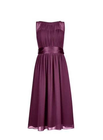 *showcase Oxblood Bethany Midi Dress